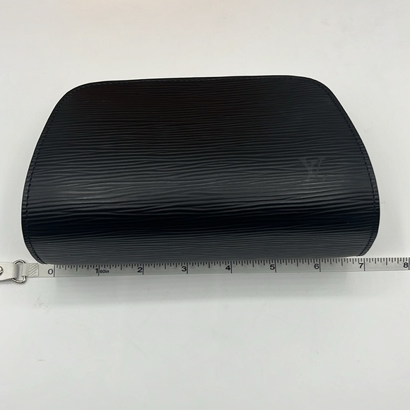 Louis Vuitton Black Dauphine Epi Pouch - Picture 12 of 14